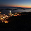 Town of Hvar and the Pakleni islands at night
